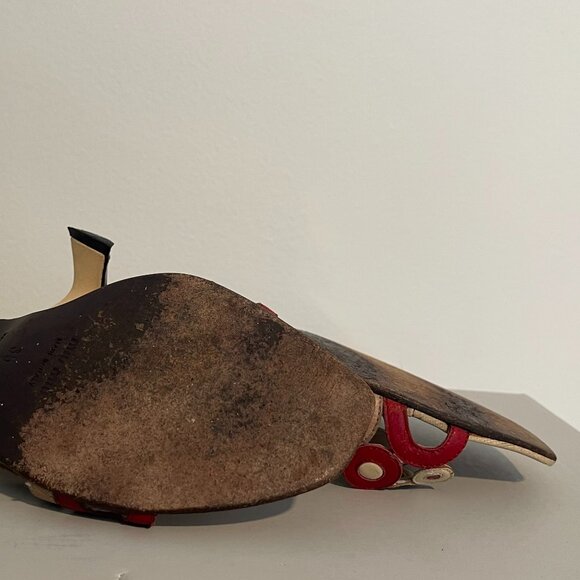 Miu Miu 1998 Vintage Kitten Heels – Size 35 - Picture 8 of 9